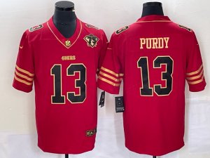 NFL Jersey 49ers 23MCCAFFREY#29# Gold letter red 13#11#10 Embro NFL Jersey 49ers 23MCCAFFREY#29# Gold letter red 13#11#10 Embro