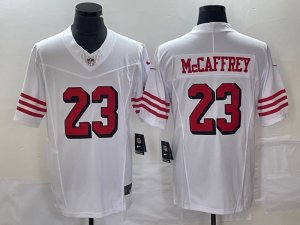 NFL Jersey 49ers Three generations of white 23MCCAFFREY#29#13#11 NFL Jersey 49ers Three generations of white 23MCCAFFREY#29#13#11